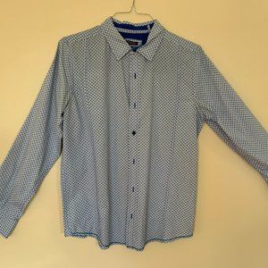 Prana Men's Slim Fit Button Down Shirt, Size M
